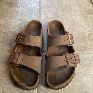 Kids Birkenstocks worn half a summer.
